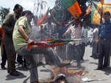 BJP protest