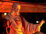 Life-sized statue of Jesus