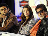 Aishwarya, Abhishek & Amitabh Bachchan