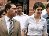 Priyanka Gandhi, Robert Vadra arrive in Parliament