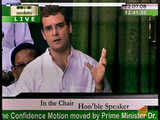 Rahul Gandhi addresses Lok Sabha