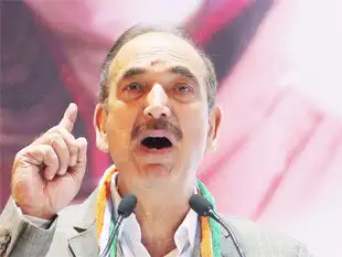 With a huge gathering accompanying him to file his nomination at Kathua, a ‘reluctant’ Ghulam Nabi Azad finally jumped in to contain Modi influence at home With a huge gathering accompanying him to file his nomination at Kathua, a ‘reluctant’ Ghulam Nabi Azad finally jumped in to contain Modi influence at home