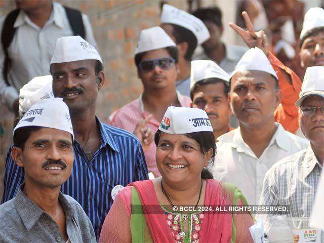 AAP leader Anjali Damania in Nagpur