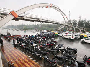 Rain in New Delhi