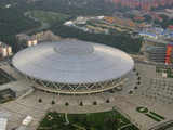 Laoshan Velodrome: Host of cycling competition