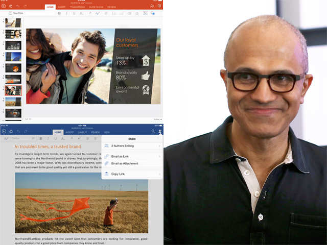 Microsoft's Office apps for iPad