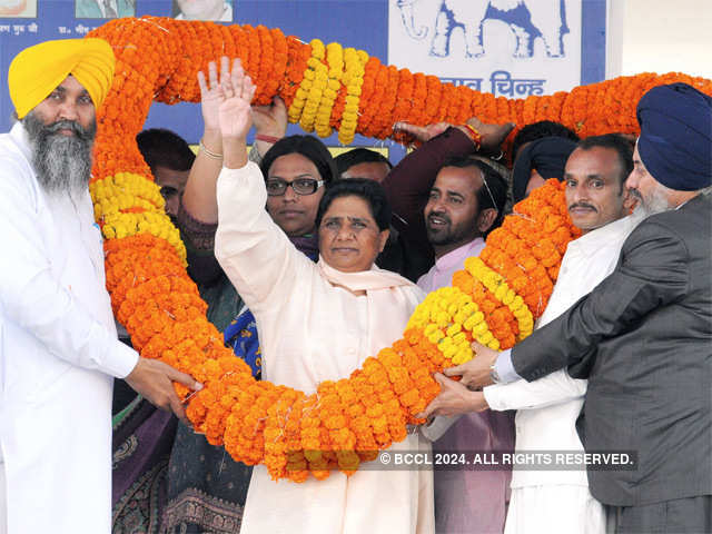 Mayawati's rally in Chandigarh
