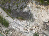 Rockslide severs the link 