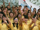 Send-off ceremony for 2008 Beijing Olympic in China