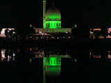 Holy shrine of Hazratbal in Srinagar