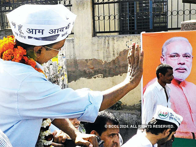 Arvind Kejriwal's road show