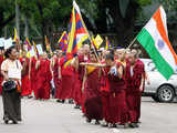 Tibetan Buddhist monks and nuns