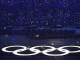 The five-ring Olympic symbol