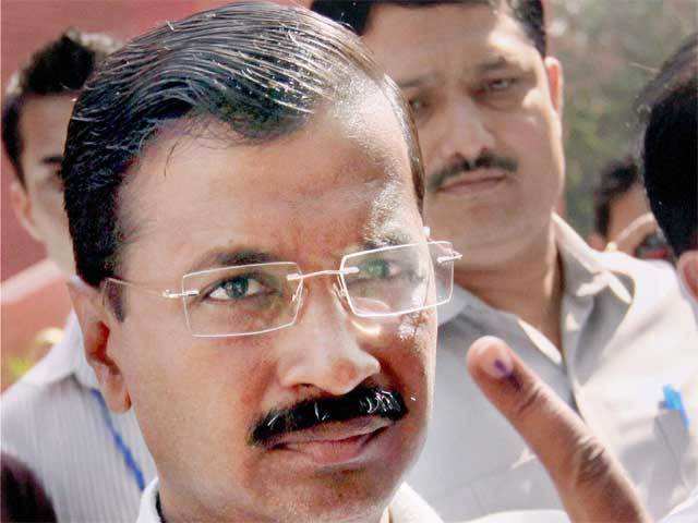 Kejriwal gets his finger inked