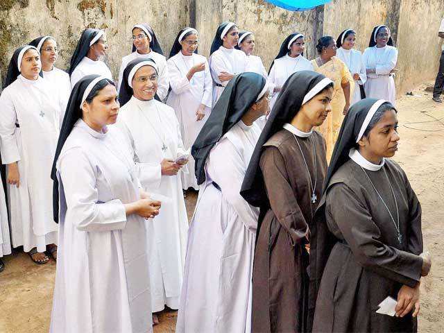 Nuns out to caste their vote