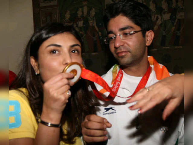 Bindra with his sister