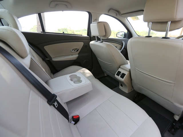 Comfortable rear seats