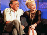 Madonna and her father