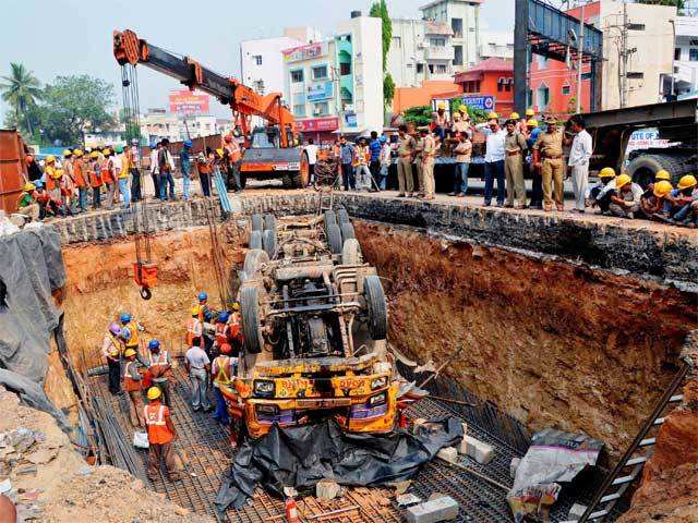 Accident in Hyderabad