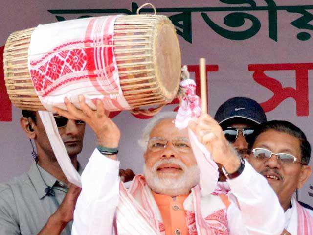 Narendra Modi in Assam