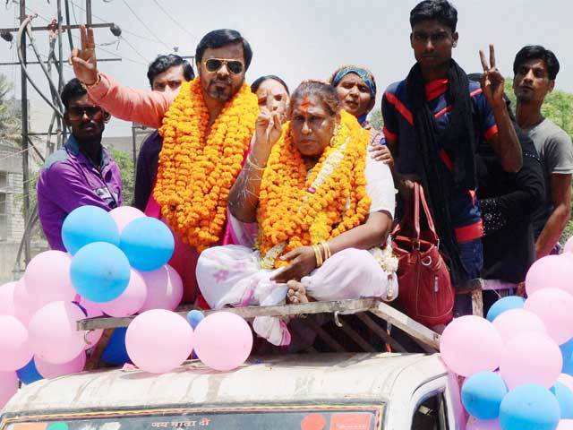 An independent candidate in Varanasi