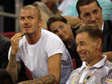 David Beckham in Beijing