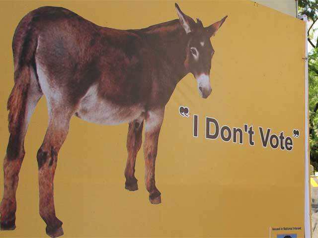Voting awareness in Mumbai