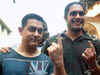 Celebrities step out to cast votes, flaunt inked fingers in Mumbai