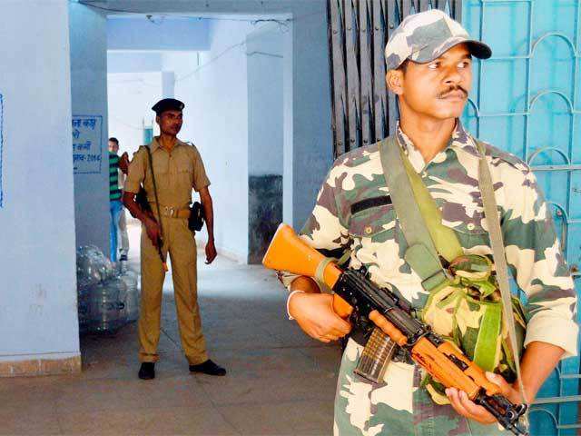 Tight security at Dhandab during polls