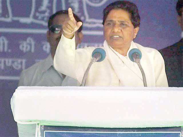 Mayawati's election rally in Roorkee