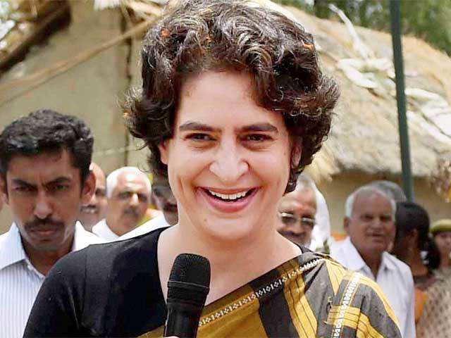 Priyanka Vadra campaigns for Rahul Gandhi in Amethi