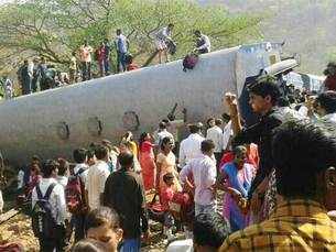 Train derails in Maharashtra: Fresh pics