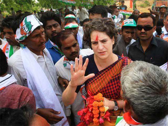 Priyanka Vadra campaigns in  Amethi