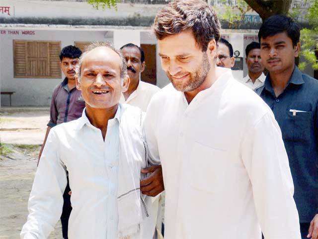 Rahul  Gandhi in Amethi