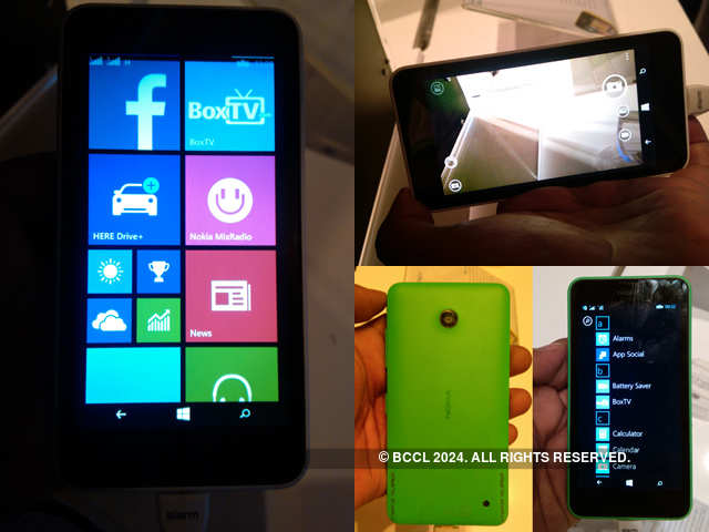 Lumia 630 is launched by Microsoft after their acquisition of Nokia
