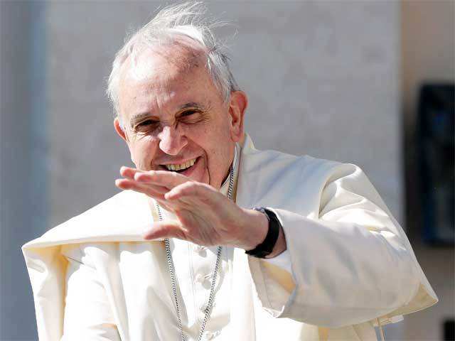 Pope Francis at the Vatican