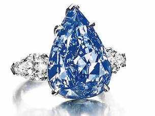 The Blue: World's largest flawless fancy vivid diamond