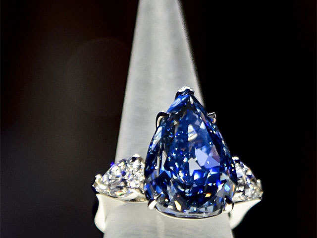'The Blue', the world's largest flawless vivid blue diamond