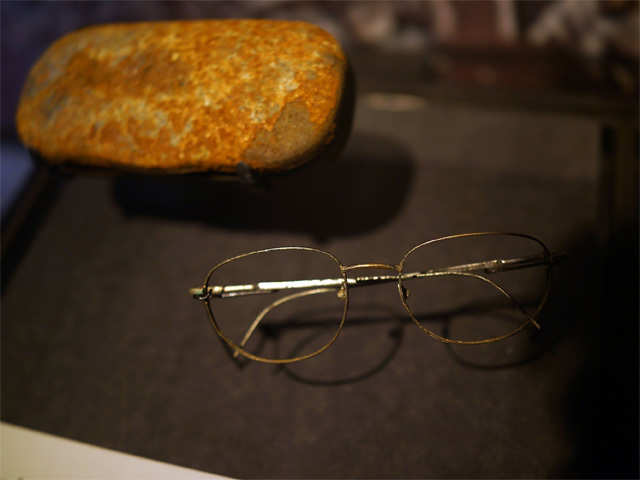 Eye glasses recovered from Ground Zero