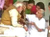 Narendra Modi seeks his mother Hiraba Modi's blessings