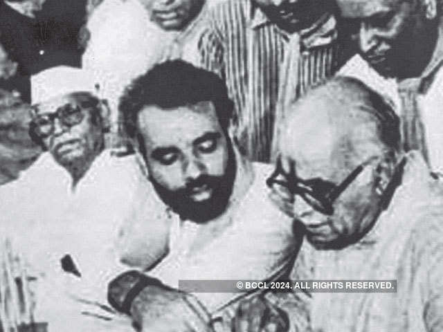 Modi with Advani