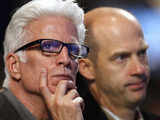 Actors Ted Danson and Anthony Edwards at the Clinton Global Initiative