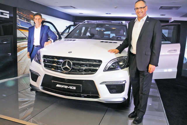 Mario Spitzner and Eberhand Kern with the newly launched car