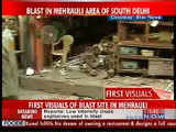 Blast in Mehrauli
