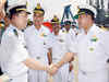 Chinese Navy officers visit Eastern Naval Command headquarters