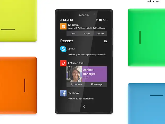 5mp Auto Focus Camera Microsoft Launches Android Based Smartphone Nokia Xl The Economic Times