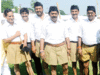 RSS cadre return to training camps after poll battle