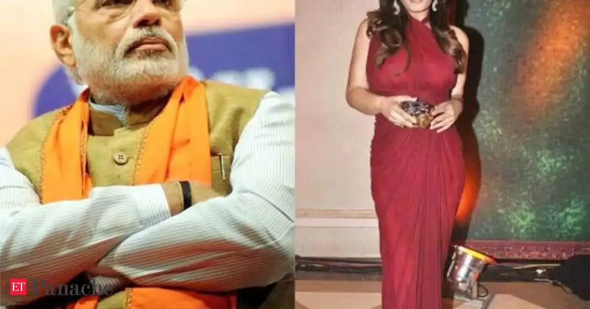 Why Modi follows Raveena - The Economic Times
