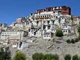 A monastery in Leh district of Ladakh