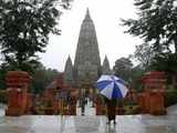 The Mahabodhi temple compound